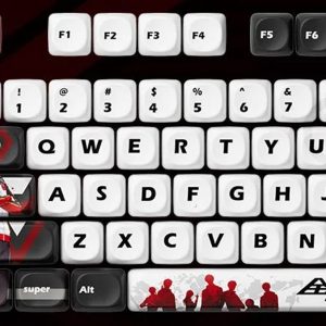 Akko The King's Avatar Keycap Set - Wang Jiexi (137-key)