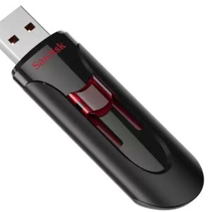 Sandisk Cruzer Glide USB 3.0 64GB Flash Drive - Black