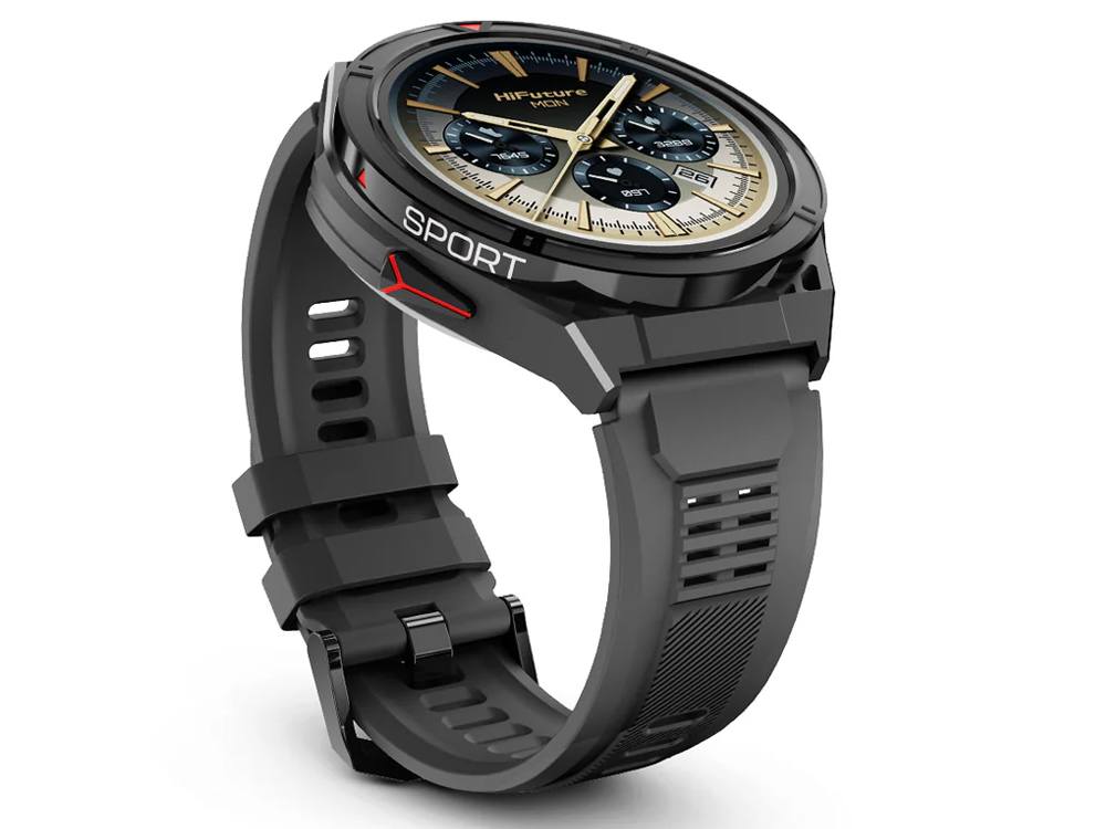 Hifuture ACTIVE 1.43" AMOLED Smart Watch - Black + Red