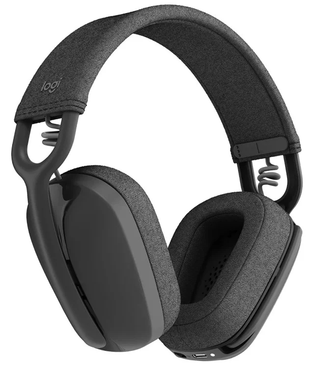 Logitech Zone Vibe 100 Bluetooth Headset, Graphite