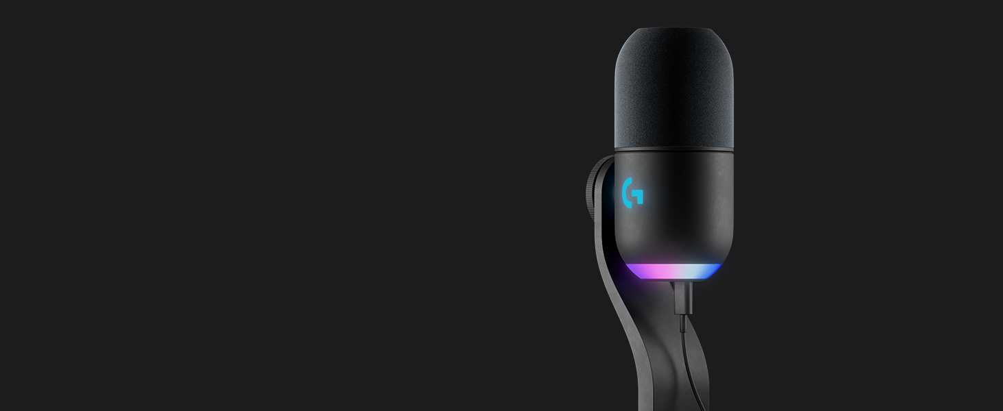 Logitech Yeti GX Dynamic RGB LIGHTSYNC Gaming Microphone product details