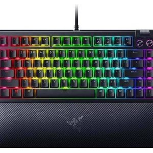 Razer BlackWidow V4 75% Hot-swappable Mechanical Gaming Keyboard - Black
