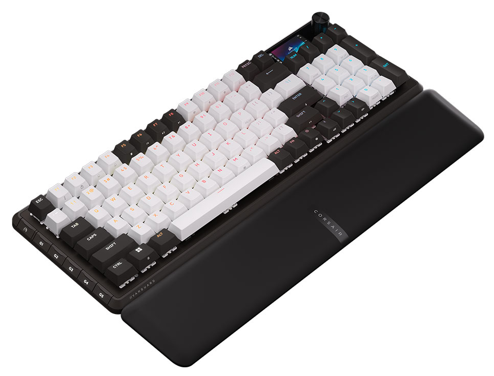 Corsair VANGUARD 96 Dual Tone RGB Mechanical Keyboard, Corsair MLX Pulse Switch