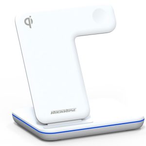 Rockrose Airwave Pro Max 3-In-1 15W Max Wireless Charging Stand