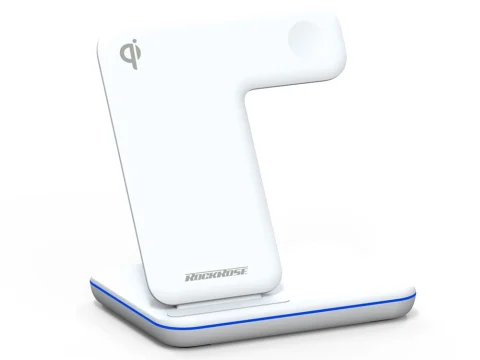 Rockrose Airwave Pro Max 3-In-1 15W Max Wireless Charging Stand