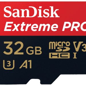 SanDisk Extreme Pro 32GB V30 A1 U3 MicroSDHC UHS-I Memory Card