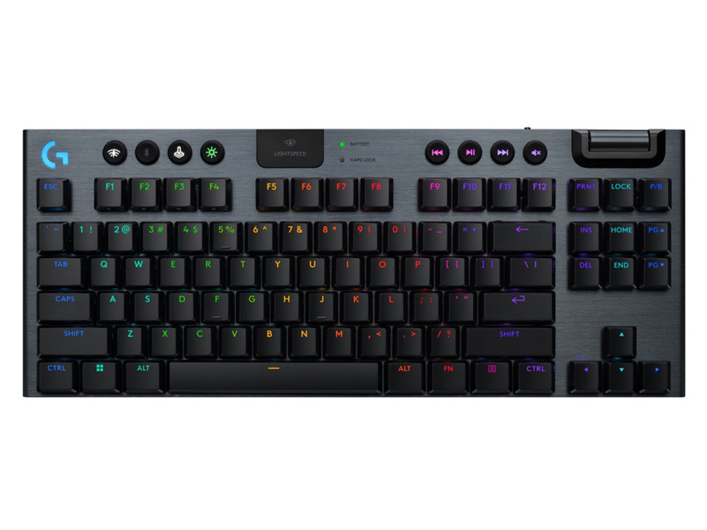 Logitech G915 X TKL Tri-mode Wireless RGB Tactile Mechanical Switch Gaming Keyboard - Black