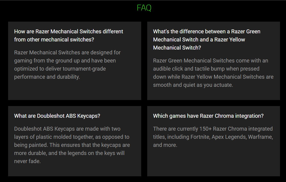 Razer BlackWidow V3 Mechanical Gaming Keyboard - Green Switch product details