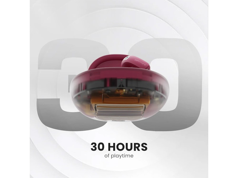 Hifuture FlyBuds 4 ANC TWS Wireless Earbuds - Hot Pink