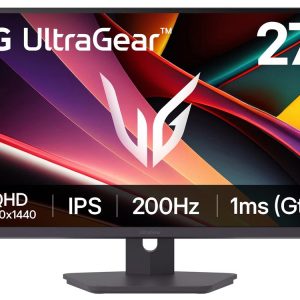 LG UltraGear 27G610A-B 27" QHD IPS 200Hz 1ms Gaming Monitor