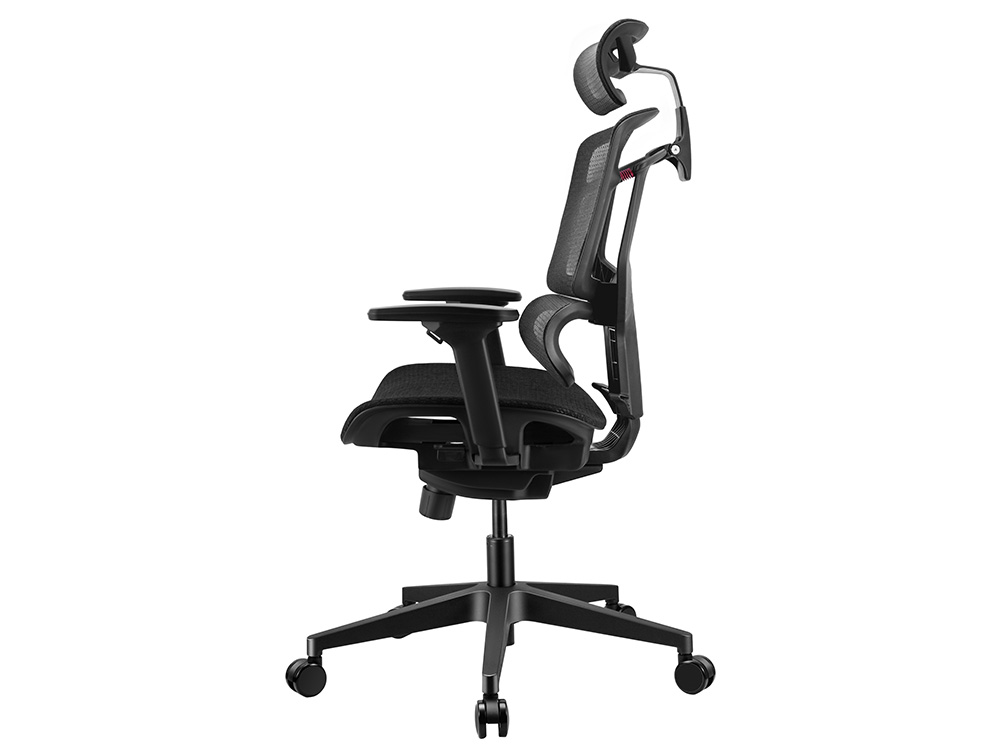 GTChair Open M Mesh Ergonomic Office Chair - Black