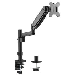 Brateck LDT48-C012 Single Monitor Pole-Mounted Gas Spring Monitor Arm