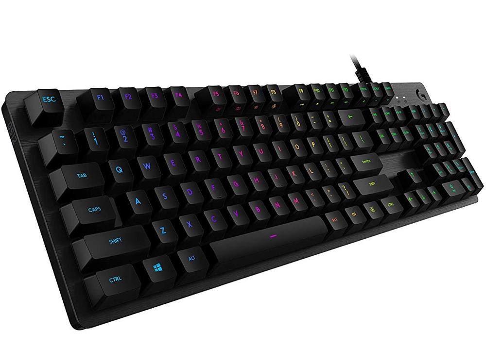 Logitech G512 Carbon Lightsync RGB Mechanical Gaming Keyboard - Tactile GX Brown
