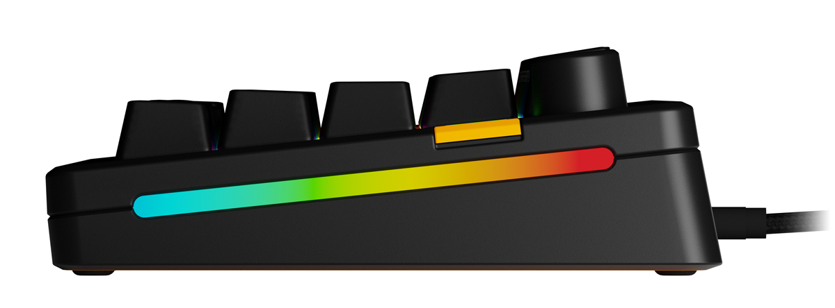 Glorious GMMK 3 HE 65 RGB Black Prebuilt Mechanical Keyboard, Fox HE