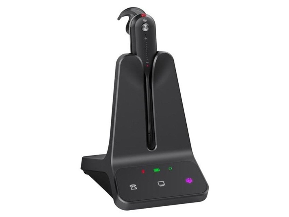Yealink WH63-E2-MS DECT Wireless Convertible Microsoft Teams Headset with Base