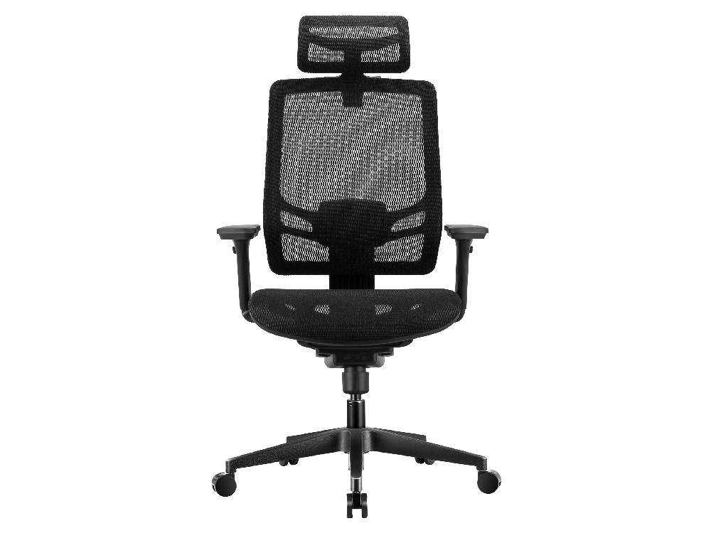 GTChair Inflex MT 4D Armrest Mesh Ergonomic Office Chair – Black