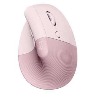 Logitech Lift Vertical Ergonomic Bluetooth Mouse - Rose