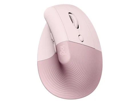 Logitech Lift Vertical Ergonomic Bluetooth Mouse - Rose