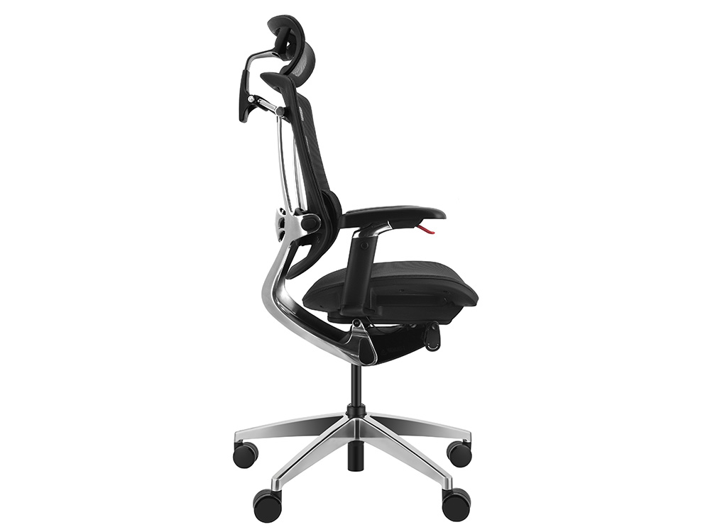 GTChair Marrit X PRO 5D Winegalss Shape Mesh Office Chair - Black