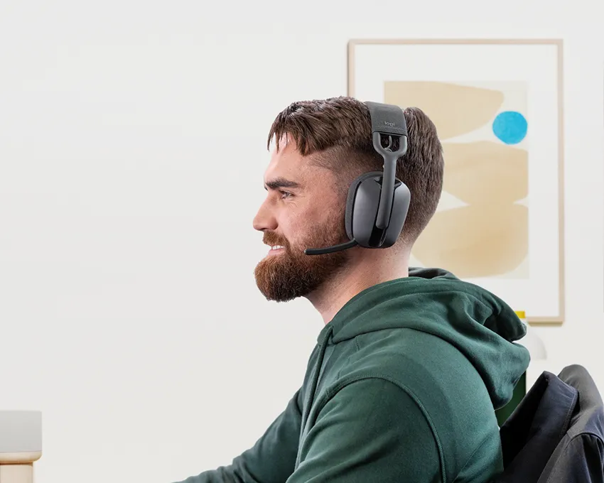 Logitech Zone Vibe Wireless Headset (UC Version) - Graphite product details