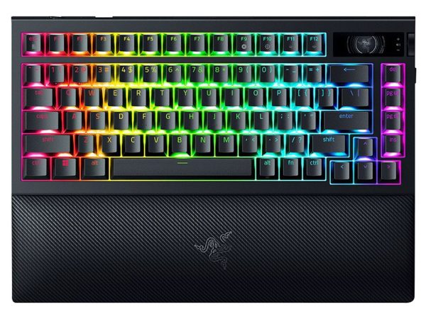 Razer BlackWidow V4 Pro 75% Wireless Hot-swappable Tactile Mechanical Switch Keyboard - US Layout