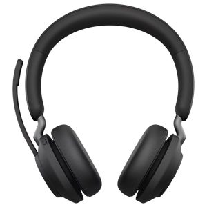 Jabra Evolve2 65 Stereo UC-Certified Bluetooth Headset with USB-A Adapter