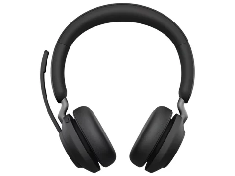 Jabra Evolve2 65 Stereo UC-Certified Bluetooth Headset with USB-A Adapter