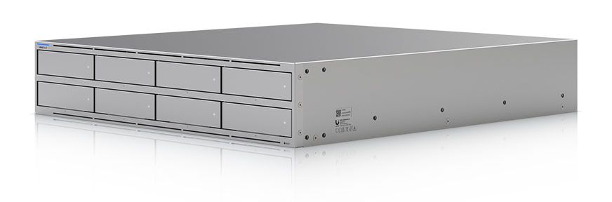 Ubiquiti UniFi UNAS Pro 8 Quad-Core 16 GB 2U Rack-Mount NAS