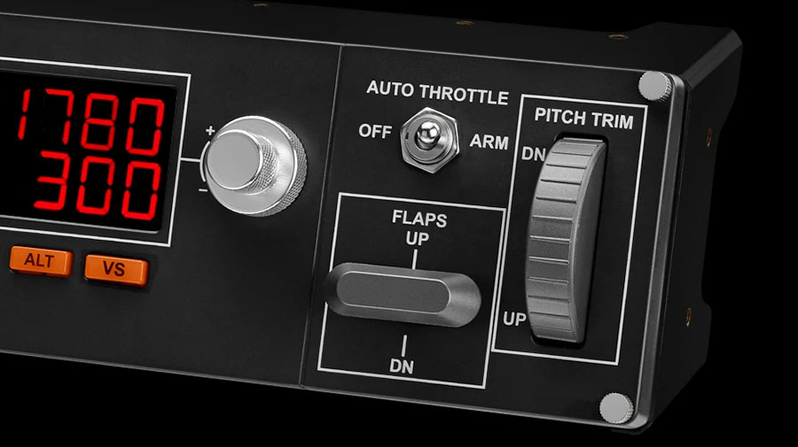Logitech G Flight Multi Panel Professional Simulation Autopilot Controller product details