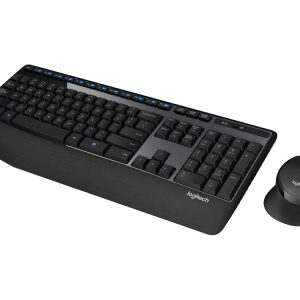 Logitech MK345 Wireless Keyboard and Mouse Combo - Black