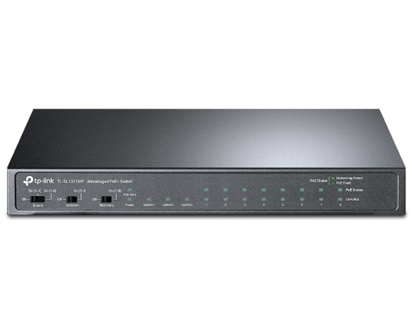 TP-Link 8-Port 10/100Mbps + 3-Port Gigabit Desktop Switch