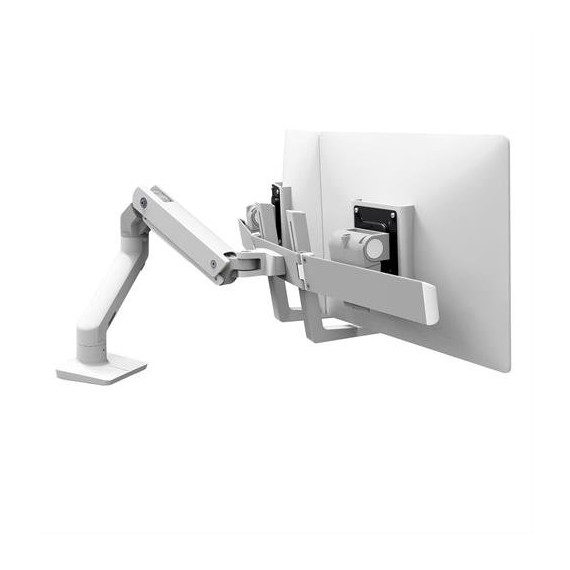 Ergotron HX DESK DUAL MONITOR ARM WHITE