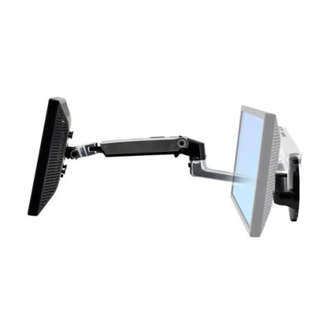 Ergotron LX WALL MOUNT LCD DISPLAY ARM POLISHED ALUMINIUM
