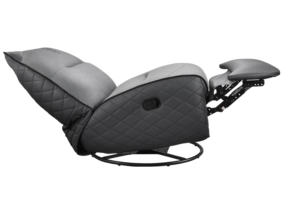 Cougar Overlord Neo Trimotion Reclining Gaming Sofa - Black/Grey