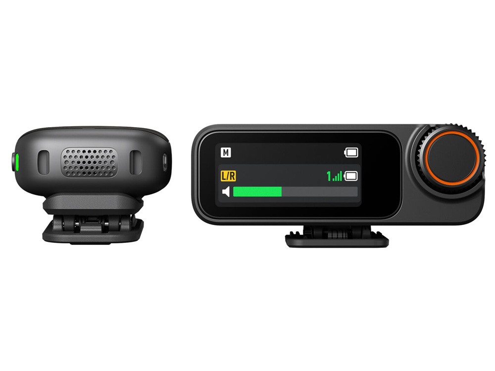 DJI Mic 3 (1 TX + 1 RX) 32GB 32-bit Float 400m Range Wireless Microphone System