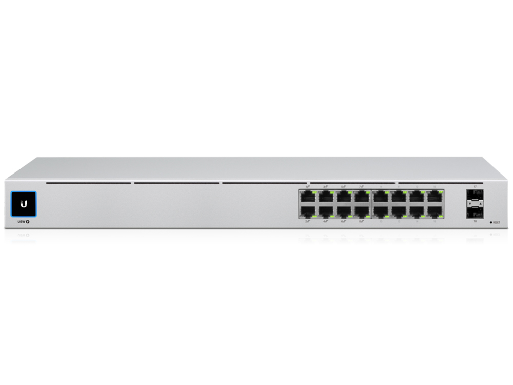 Ubiquiti UniFi 16-port Managed PoE+ Gigabit Switch with SFP