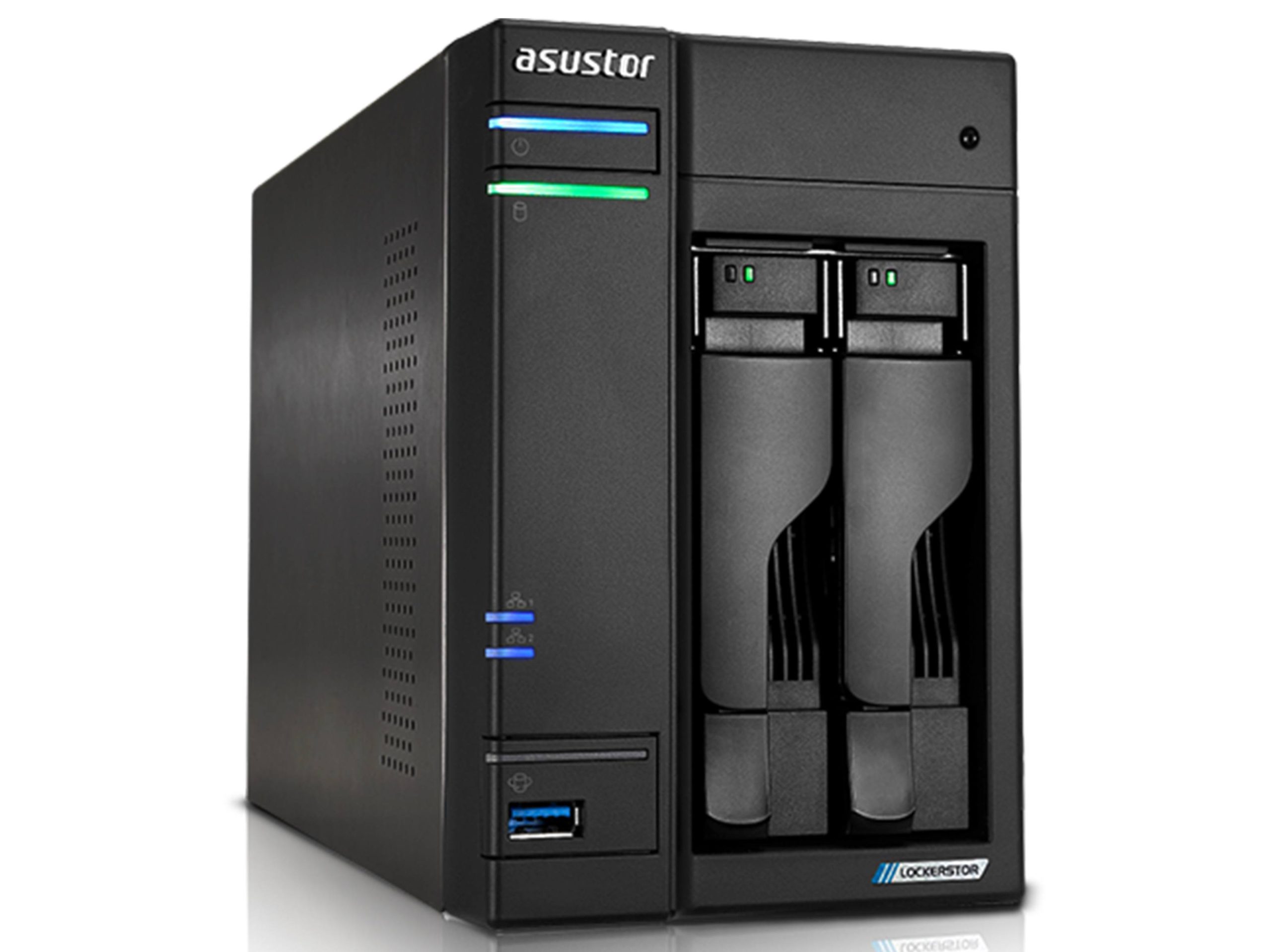 ASUSTOR Lockerstor 2 Gen2+ 4GB RAM 2-Bay NAS