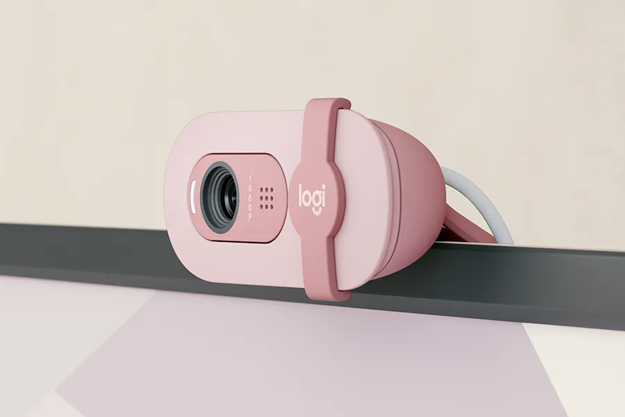 Logitech Brio 100 Full HD 1080p Webcam - Rose product details
