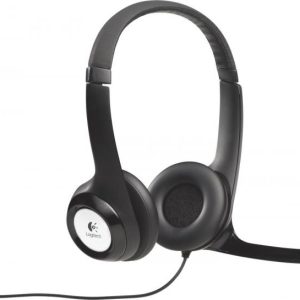 Logitech H390 USB Computer Headset, Black