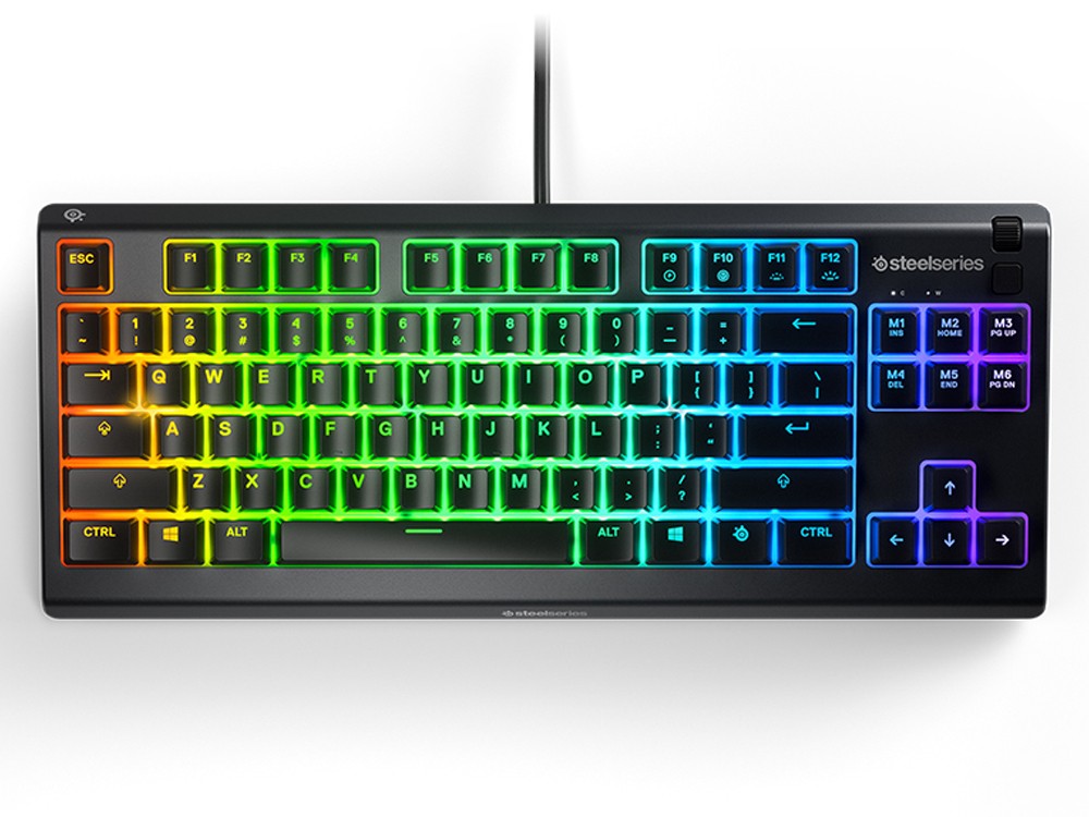 SteelSeries Apex 3 TKL Water-resistant Gaming Keyboard