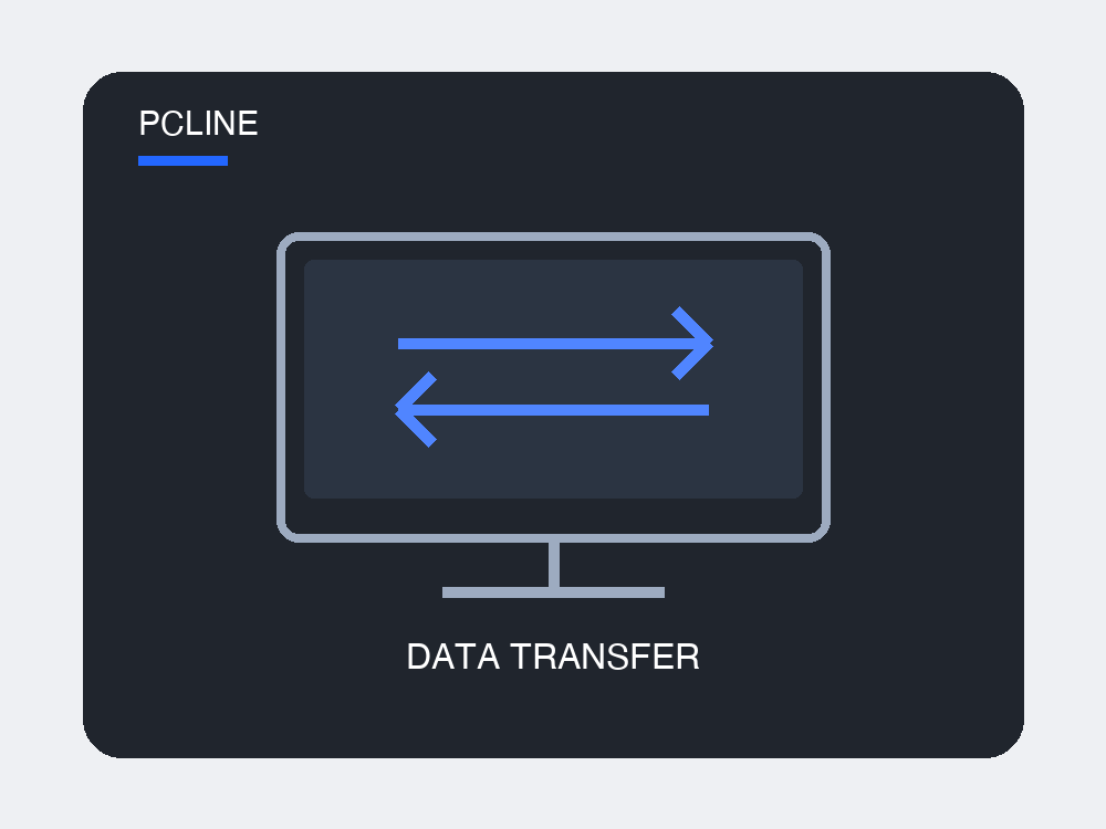 PCLINE Data Transfer & Migration — Up to 250GB service illustration