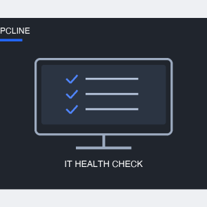 PCLINE Small Business IT Health Check & Basic Audit service illustration