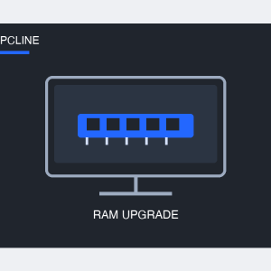 PCLINE RAM Upgrade Installation — Labour Only service illustration