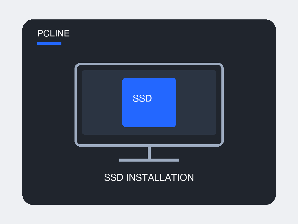 PCLINE SSD Upgrade Installation — Labour Only service illustration