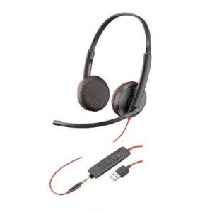PLANTRONICS BLACKWIRE C3225 STEREO UC USB-A HEADSET