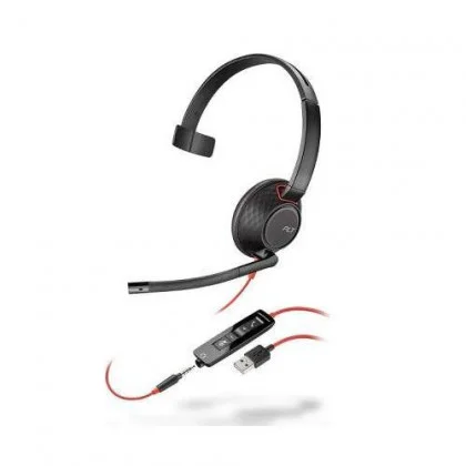 PLANTRONICS BLACKWIRE C5210 MONAURAL UC USB-A & 3.5MM HEADSET