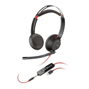 PLANTRONICS BLACKWIRE C5220 STEREO UC USB-C HEADSET