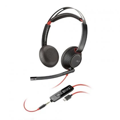 PLANTRONICS BLACKWIRE C5220 STEREO UC USB-C HEADSET