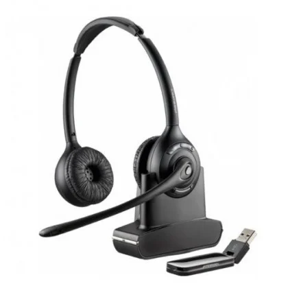 PLANTRONICS SAVI W420-M BINAURAL WIRELESS DECT HEADSET WITH USB DONGLE