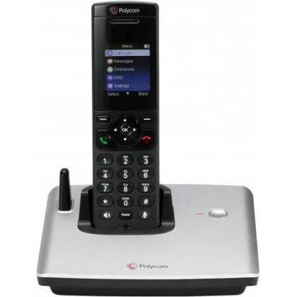 POLYCOM VVX D60 BASE STATION WITH WIRELESS HANDSET Phone
